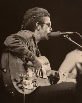 jj cale performing in munich, germany (1975)