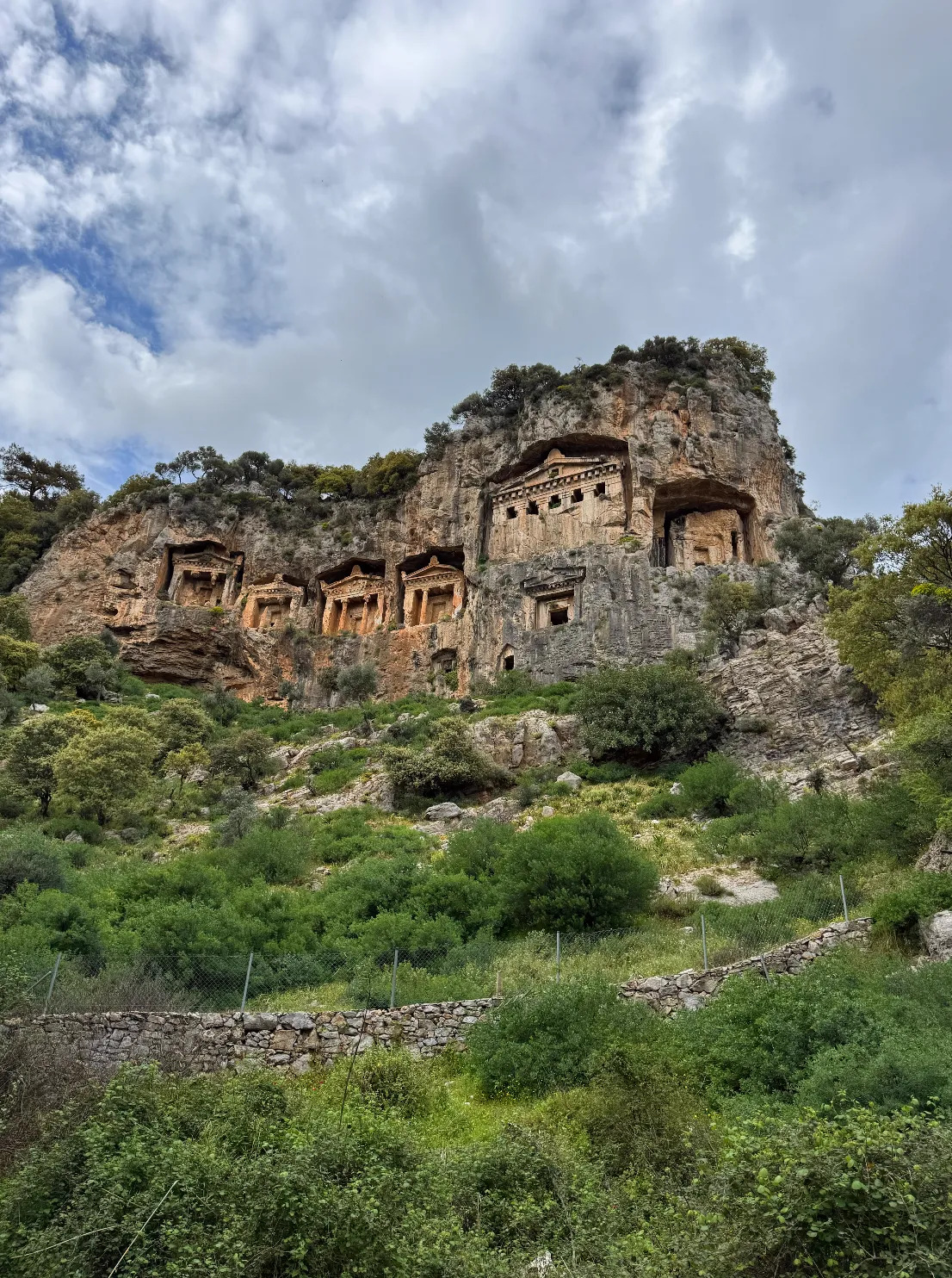 kaunos tombs of the kings, dalyan
